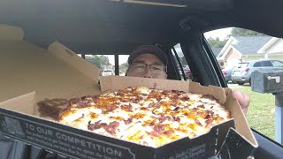 How did this go viral Dominos handmade pan pizza [upl. by Yodlem]