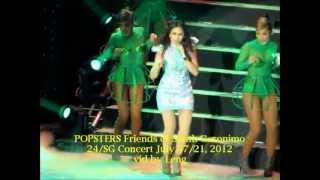 Sarah Geronimo  90s Medley  24SG Concert July 0721 2012 [upl. by Ardnuyek]