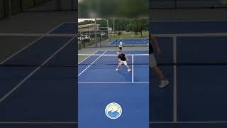 How did he find that angle Ripped Backhand Winner  CoVA Tennis [upl. by Buerger]