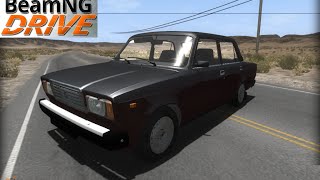 BeamNG DRIVE mod car VAZ 2107 ned [upl. by Leaper]