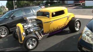 Blown 32 ford 3 window coupe quot4ORDZILAquot [upl. by Sacks]