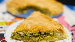 Scacciata con broccoli salsiccia e tuma ricetta catanese [upl. by Aerdnaeel575]