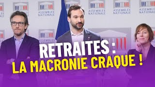 Retraites  la macronie a craqué  Conférence de presse dUgo Bernalicis [upl. by Toddie]