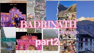 Badrinath vlog PART2travel explore vlog like uttrakhand badrinath temple [upl. by Hasan]