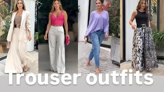 Trendy trouser outfits [upl. by Katya]