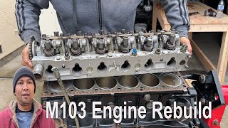 Restored the 1988 Mercedes Benz M103 Engine [upl. by Attenauqa813]