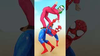 Who is Stronger Spiderman vs Joker Thanos Groot gta spiderman funnyvideo homemaranha [upl. by Phaidra756]