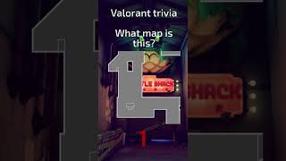 Valorant Trivia 16  Guess the Map valorant [upl. by Adnahsam]