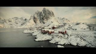 Lofoten Norway  Winter Cinematic [upl. by Romulus]