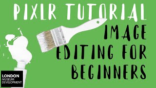 Pixlr Tutorial  Image editing for beginners [upl. by Bluhm322]