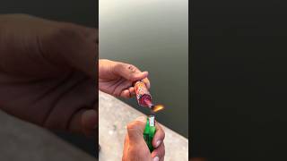 Ganga jamuna testing in water shorts crackers diwali experiment [upl. by Miehar]