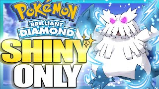 I Attempted To Beat Pokemon Brilliant Diamond Using Only SHINY Pokemon [upl. by Moor881]