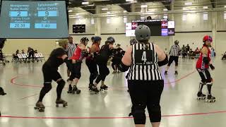 MRD vs Tallahassee Roller Derby 101423 [upl. by Tirreg]