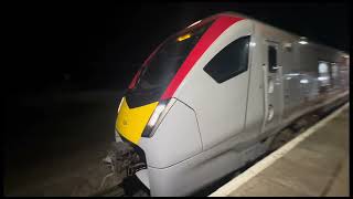 Evening Trains at Brandon Breckland Line 011124 [upl. by Dahlia]