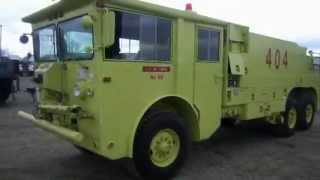 1975 Oshkosh M1500 Fire Fighting Truck on GovLiquidationcom [upl. by Shaine800]