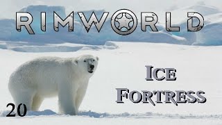 Rimworld The Ice Fortress   20   Alpha 15 Medieval Edition Mod [upl. by Yrok]