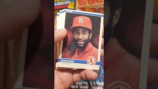 1984 Fleer Baseball Cards Wax Pack Opening sportsmemorabilia sportscards [upl. by Mohkos683]