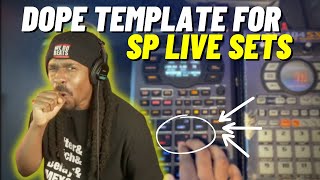 Sp404mk2 Super Easy Live Performance Template [upl. by Akinahc]