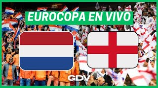 ⚽️ PAISES BAJOS vs INGLATERRA EN VIVO  CUARTOS DE FINAL EUROCOPA 2024 🔥 [upl. by Litman339]