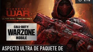 LOTE HORSEMEN WAR ULTRA SKIN TRACERPACK para WARZONE MOBILE SWAGGER GUERRA [upl. by Nigen]