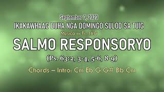 Salmo Responsoryo  September 3 2023  with chords [upl. by Enawyd]