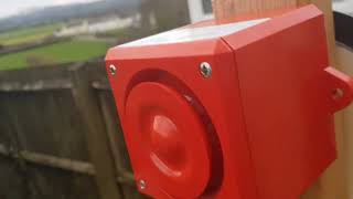 New Yodalarm North tawton garden street level crossing Devon [upl. by Assirahs]