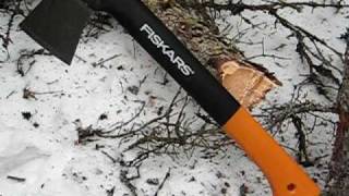 Fiskars 14quot AxeHatchet Video Review [upl. by Raama]