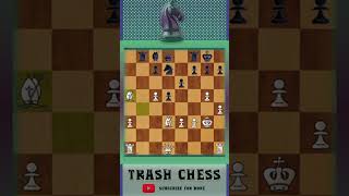 How to beat your opponents with a trash opening  queen sacrifice  11 bullet chess [upl. by Aznerol269]