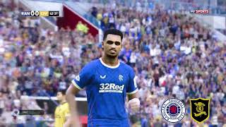 Rangers vs Livingston  Scottish Premier League 202324  Highlights PES 21 [upl. by Hyland]