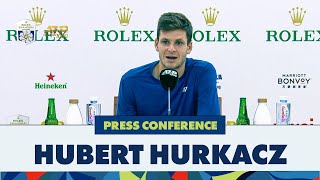 Hubert Hurkacz On Reaching The 2023 Rolex Shanghai Masters Final  SemiFinal Press Conference [upl. by Ahron]