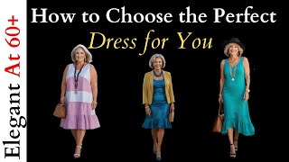 Discover Your Ideal Dress Style  Mature Women  Over 50 60s women [upl. by Arabel]