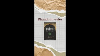 The Dhandho Investor LowRisk HighReturn Secrets for Smart Investing [upl. by Ennairol690]