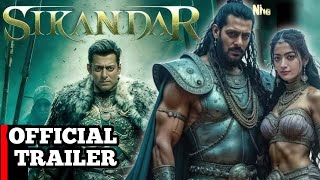 SIKANDAR  Trailer Salman Khan Rashmika Mandanna Amitabh Bachchan ARMurugadoss In Cinemastrailer [upl. by Eynenihc]