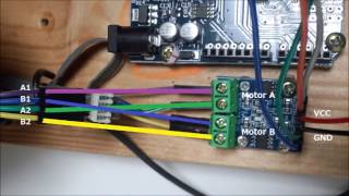 L9110  Motor paso a paso  Arduino [upl. by Tyra972]