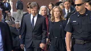 Felicity Huffman Sentenced in College Admissions Scandal [upl. by Asnerek]