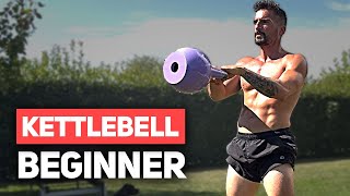 15Minute Beginner Kettlebell Workout  FOLLOW ALONG [upl. by Cirred]