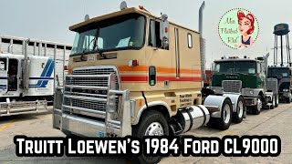 Truitt Loewen’s 1984 Ford CL9000 Cabover Semi Truck Tour [upl. by Aven]