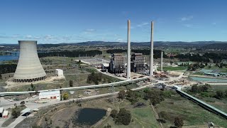 Wallerawang Power Station Demolition Work October 2021 [upl. by Savell]