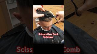 Why Scissors Over Comb Is The BEST Hair Cutting Technique [upl. by Nalad]