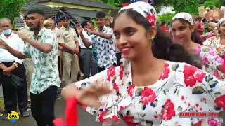 Divar Island Goa  Bonderam Festival of Flags 2022  Goenchi Girestkai  Float by Goddar Vaddo [upl. by Arremat952]