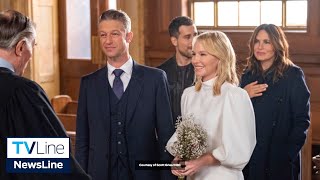 Law amp Order SVU  Rollins Marries Carisi in Kelli Giddishs Final Episode [upl. by Rie]