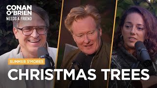 Conan’s Dad Planted Their Christmas Trees In The Backyard  Conan OBrien Needs A Friend [upl. by Ittap]