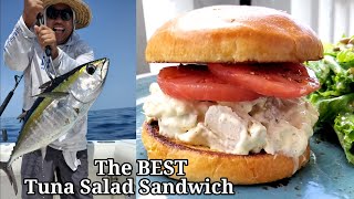 My Favorite Tuna Salad Sandwich  Blackfin Tuna Confit  Fresh Caught Off the Florida Keys [upl. by Aihsenot]