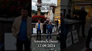 Nationalhymne Schwäbisch Gmünd am 17092024 [upl. by Codee]