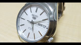 【セイコー５SEIKO5SNKL41レビュー】セイコーおすすめ腕時計 The recommended watch [upl. by Atlee]