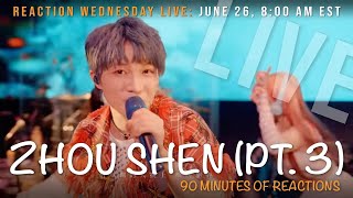 Reaction Wednesdays E020 LIVE reaction amp analysis to several songs and interviews of Zhou Shen 周深 [upl. by Freddi103]