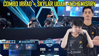 1RRAD KAGET DIGENDONG SKYLAR PAKE HERO POWERNYA  RRQ HOSHI VS EVOS LEGENDS GAME 2 [upl. by Nydnarb]