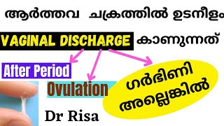 ഗർഭിണി അല്ലങ്കിൽ Vaginal Discharge കാണുന്നത്  Ovulation Discharge  Vaginal Discharge Malayalam [upl. by Albion]