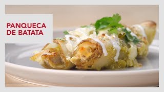 Receita de Panqueca de Batata [upl. by Bernstein]