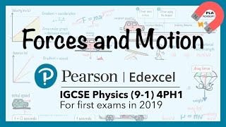 Edexcel IGCSE Physics 91 Unit 1 Forces and Motion revision 4PH1 edexceligcsephysics [upl. by Cruickshank615]